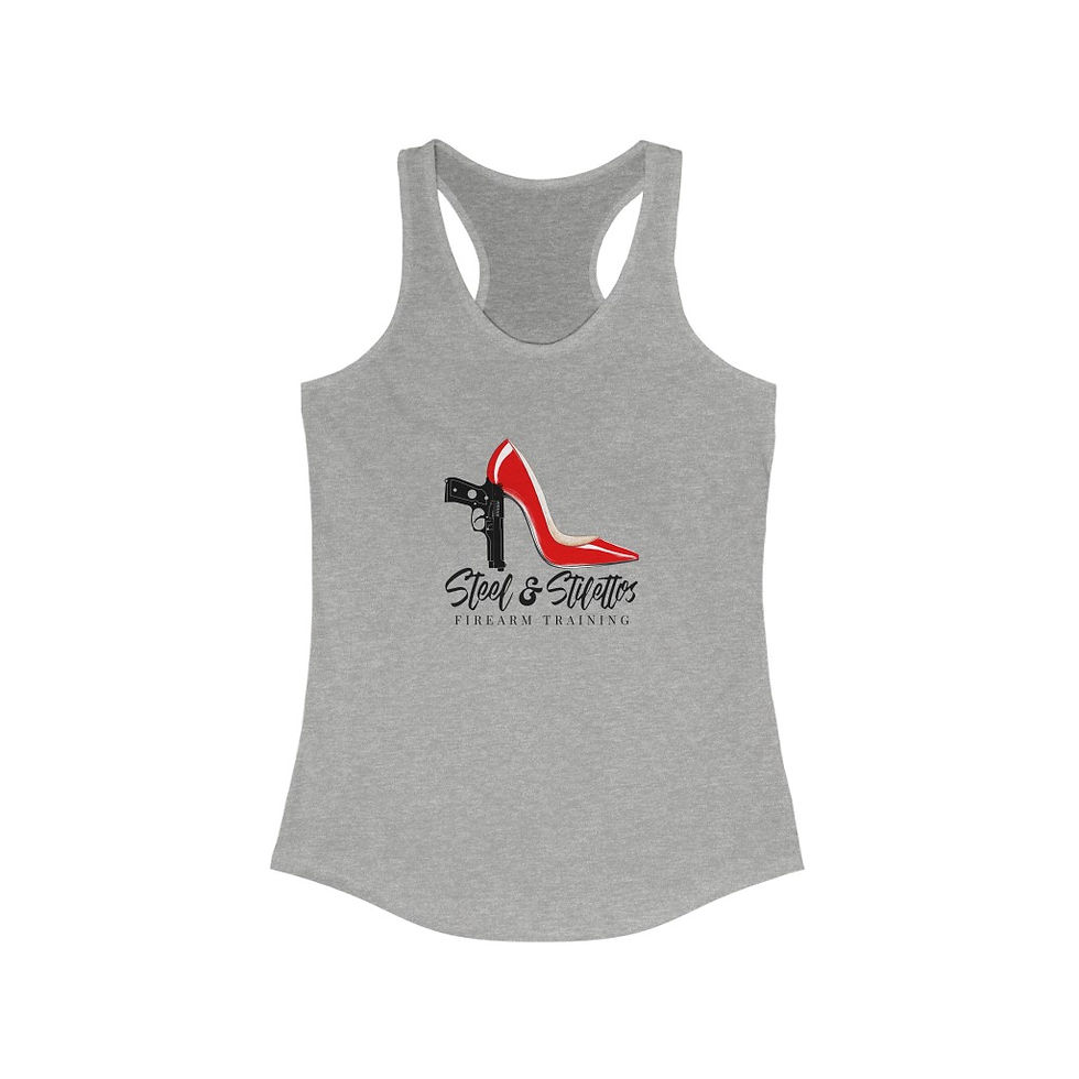 Thumbnail: Steel and Stilettos Women's Ideal Racerback Tank
