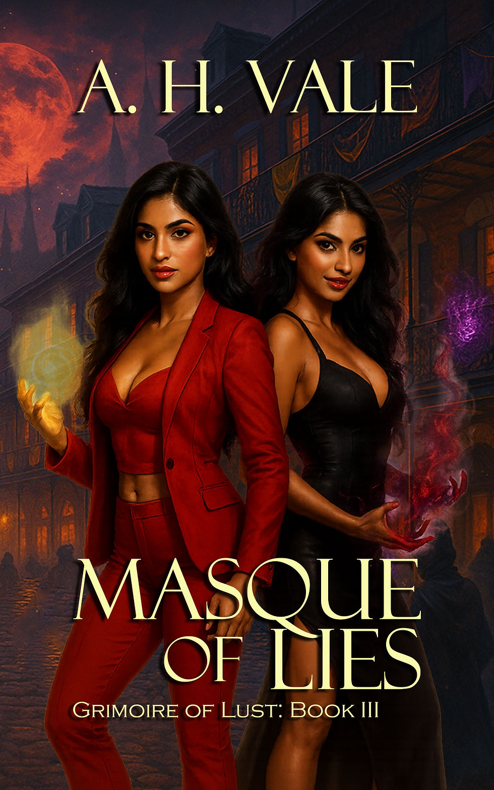 Pre-Order Now: Masque of Lies (Grimoire of Lust Book III) — Magic, Lust, and Chaos Arrive August 26