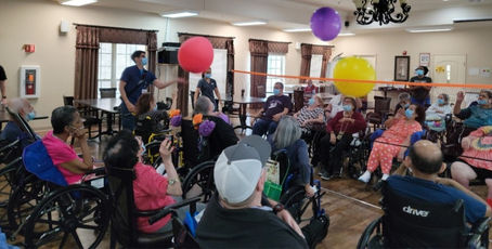 Large Group Therapy at Hunters Pond