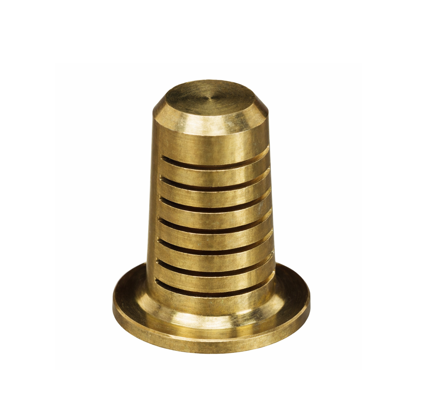 FILTRO CONICO EN LATON RANURADO MALLA 50