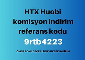 HTX Huobi komisyon indirim referans kodu