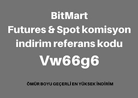 BitMart Futures & Spot komisyon indirim referans kodu Vw66g6
