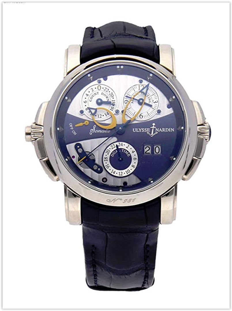 Ulysse Nardin Sonata Mechanical Blue Dial Men's Watch Price