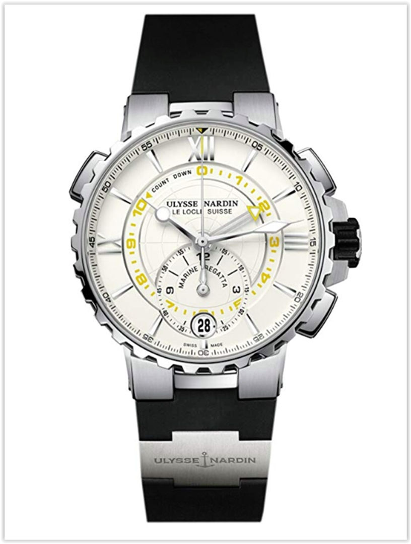 Ulysse Nardin Marine Regatta Stainless Steel Rubber Men's Watch Price