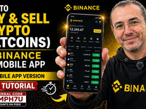 How to Buy and Sell Crypto (Altcoins) on the Binance Mobile App (Easy Beginner Tutorial)