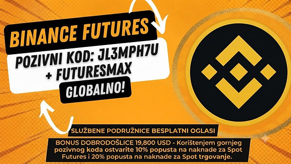 Referalni kod za Binance Futures FUTURESMAX