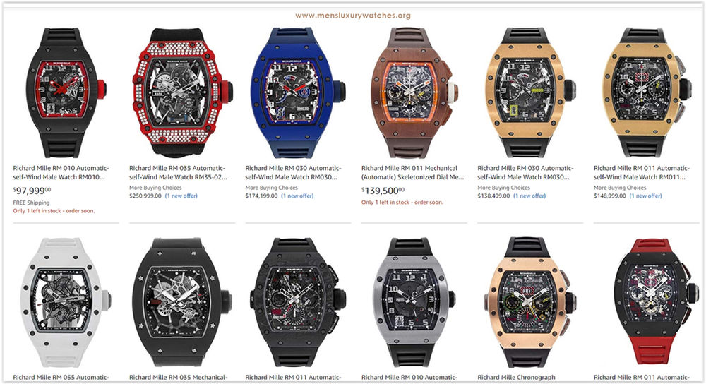 Watches Similar To Richard Mille Sale 