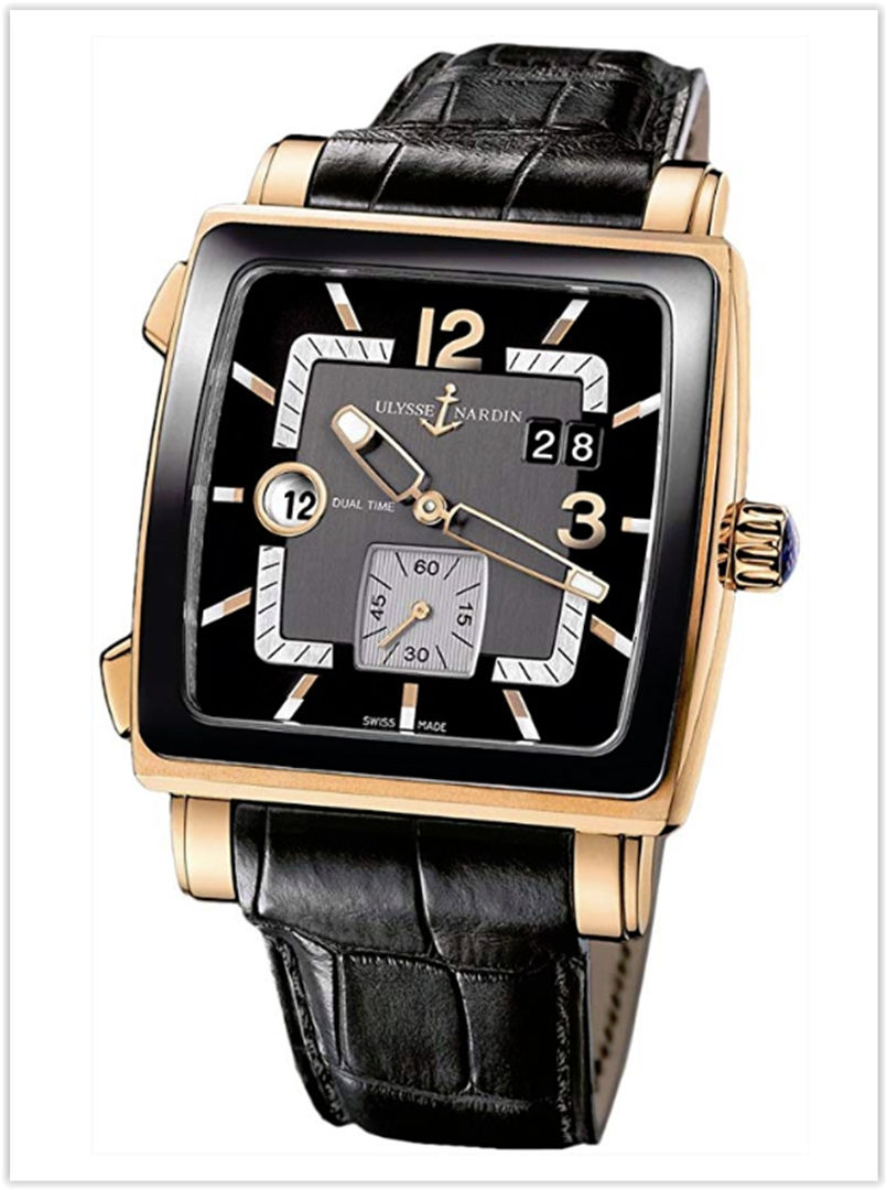 Ulysse Nardin Quadrato Dual Time Men's Watch Price
