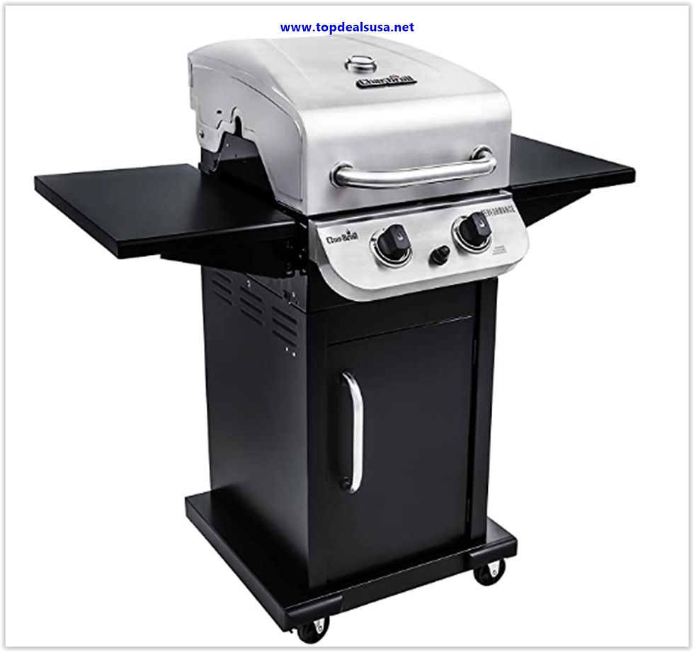 Best buy Char-Broil Performance 300 2-Burner Cabinet Liquid Propane Gas Grill- Stainless steel
