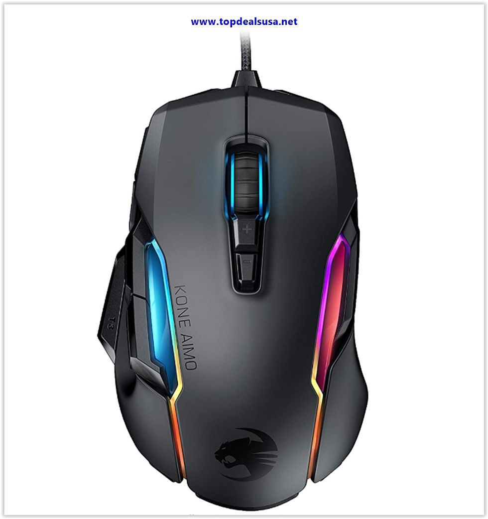 Best buy Roccat Kone AIMO Gaming Mouse (High Precision, Optical Owl-Eye Sensor (100 to 16.000 DPI)