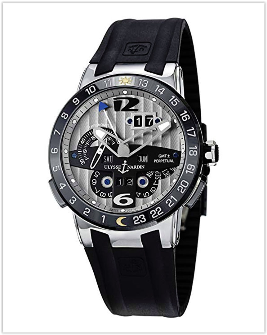 Ulysse Nardin El Toro Perpetual Calendar Automatic Rubber Strap Men's Watch price