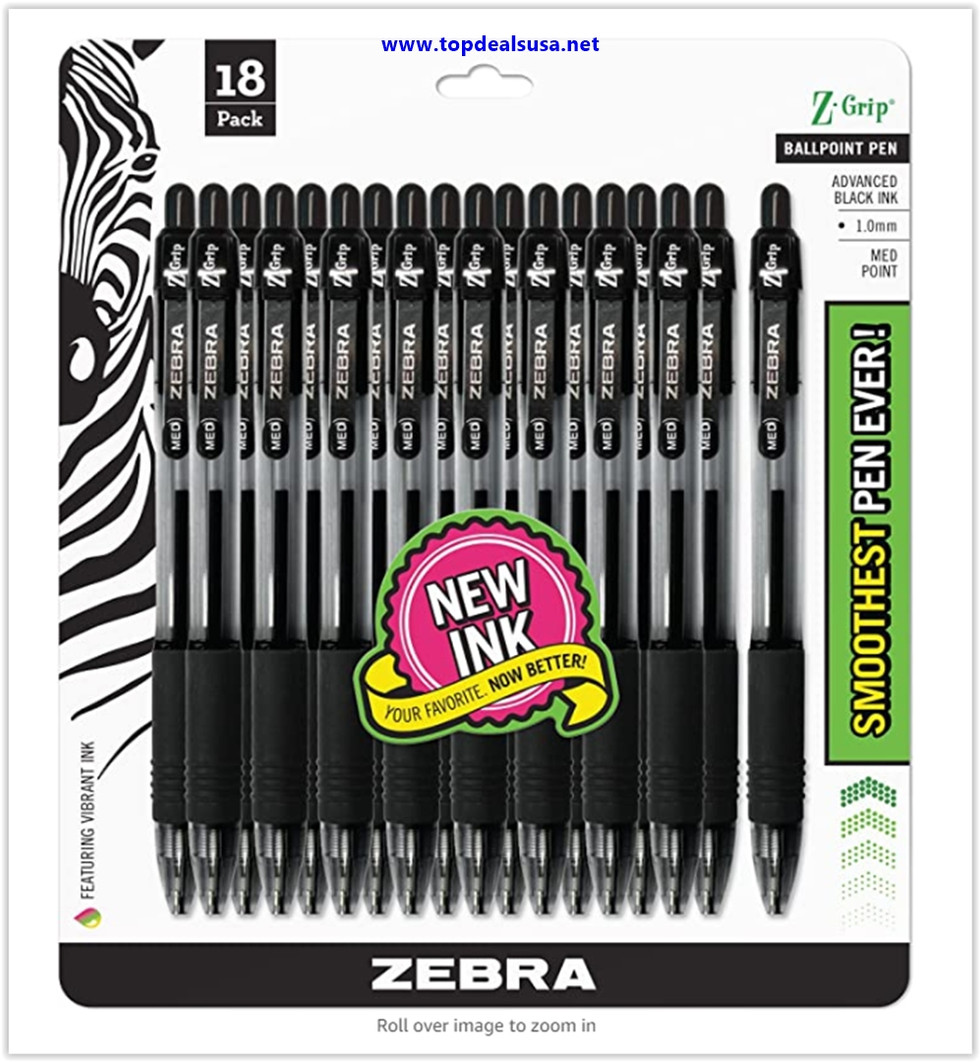 Best Buy Deals Zebra Pen Z-Grip Retractable Ballpoint Pen