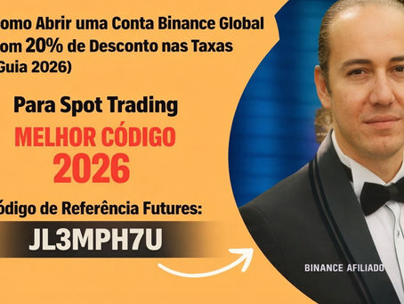Como abrir uma conta Binance Global com 20% de desconto nas taxas de negociação (Guia completo para 2026)