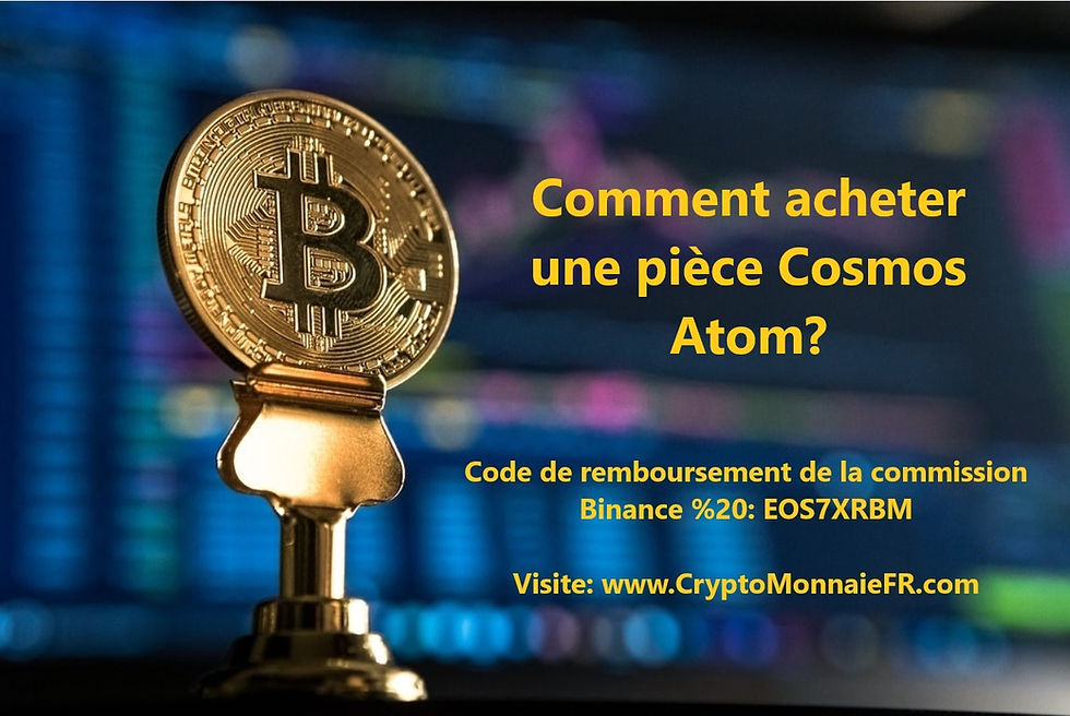 Comment acheter une pièce Cosmos Atom?