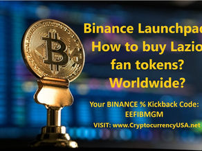 Binance Launchpad: How to buy Lazio fan tokens? Worldwide?