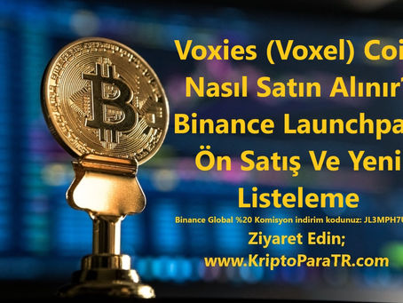 Voxies (Voxel) Coin Nedir? Nasıl Satın Alınır? Binance launchpad ön satış