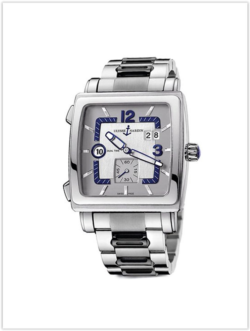 Ulysse Nardin Quadrato Dual Time 243-92-7M601 Men's Watch Price