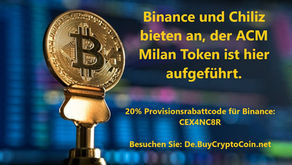 Binance und Chiliz bieten an, der ACM Milan Token ist hier aufgeführt.