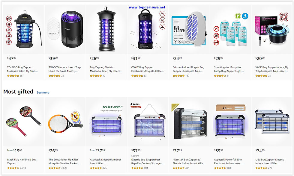 Best buy deals Bug Zappers for your garden and balconies