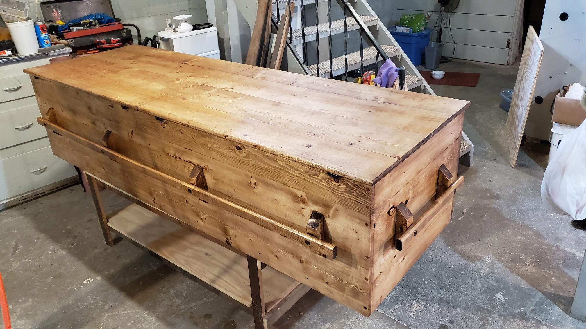 Plain Pine Casket