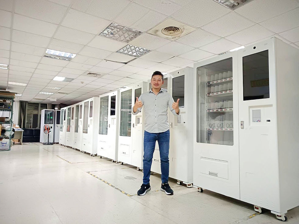 天翼產業鏈創辦人-楊子毅Kevin Yang 工業級智能販賣機