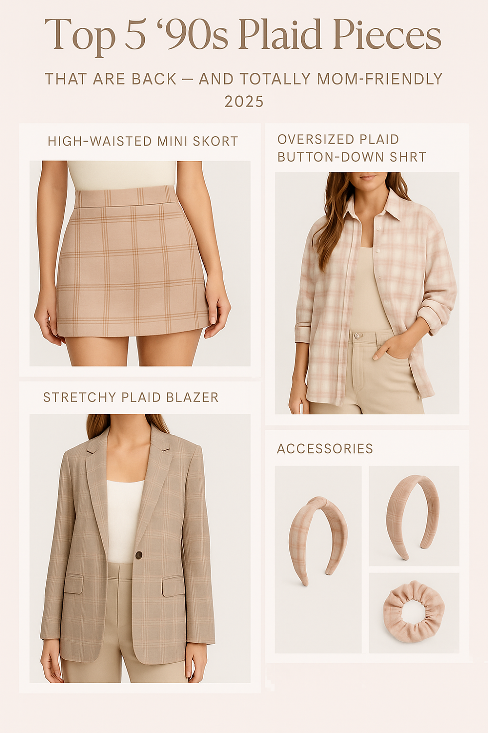 How I Style Plaid Trends as a Busy Mom
#fashion #plaidfashion #90sfashion #amazon #topstuffreview #momfashion #momlife