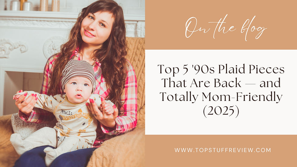 Top 5 '90s Plaid Pieces That Are Back — and Totally Mom-Friendly (2025)
#fashion #amazon #topstuffreview