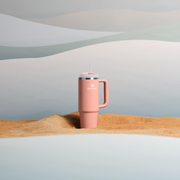 STANLEY Quencher H2.0 Tumbler with Handle and Straw 30 oz | Flowstate 3-Position Lid | Cup Holder Compatible for Travel | Insulated Stainless Steel Cup | BPA-Free | Exclusive Sienna