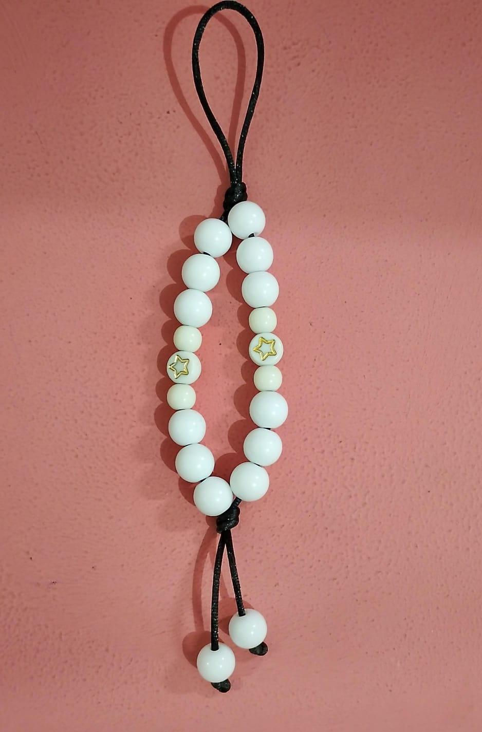 Strep Phone branca com estrela dourada