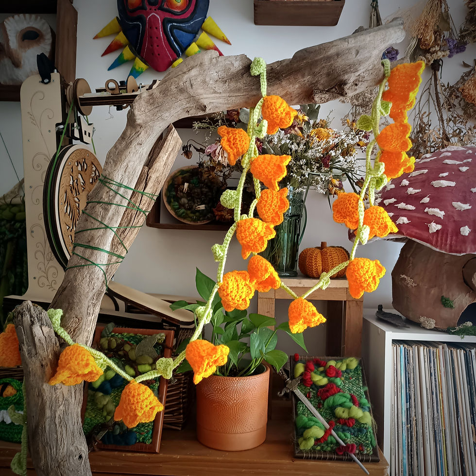 Miniature : Guirlande fleurs lumineuses