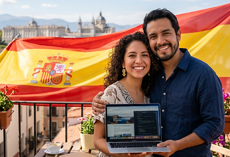 Pareja Nómada Digital España