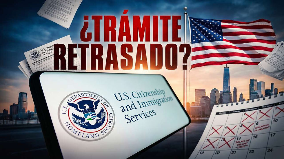 ¿Tu trámite en USCIS está retrasado?