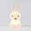 Thumbnail: Miffy lamp- lit up, sitting on white background