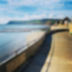 Robin Hoods Bay sea wall