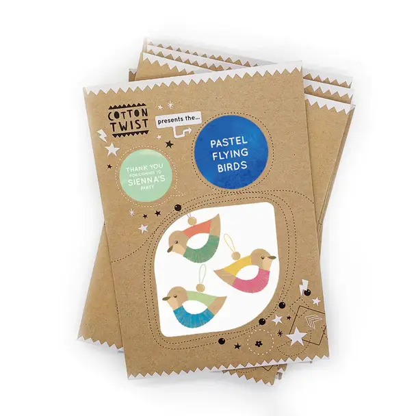 Thumbnail: Pastel Flying Bird Craft Kit