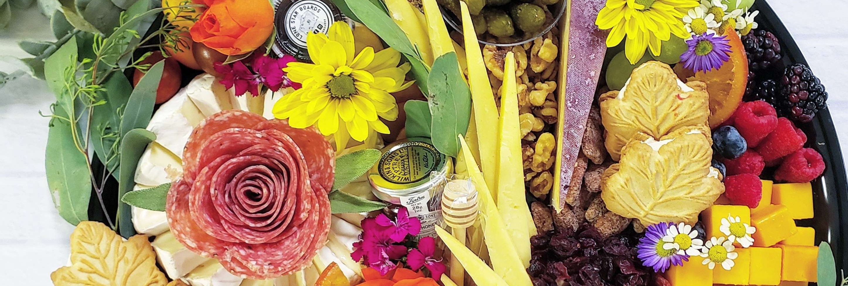 Arranged Food and Objects