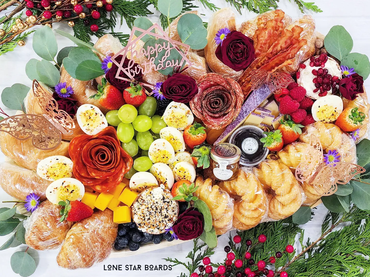 Arranged Food and Objects