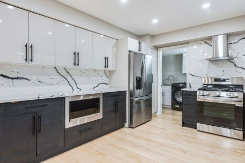 Two-Texture Combo, Solid & Wood Grain, High-Gloss & Matt