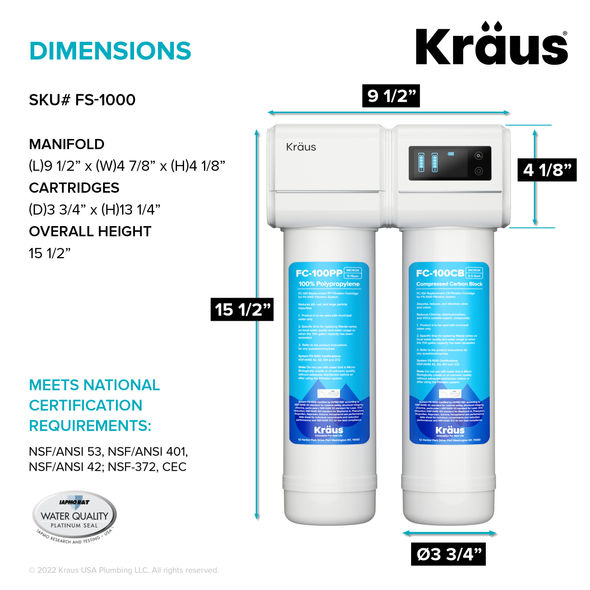 Kraus Purita Water Filtration System - Thumbnail 5