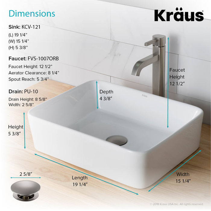 C-KCV-121-1007SN by KRAUS