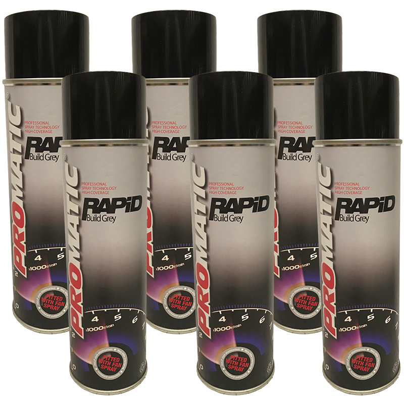 Thumbnail: ProMatic Rapid Build Grey Primer 500ml
