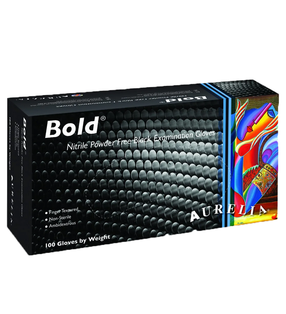 Aurelia Bold Max Black Gloves