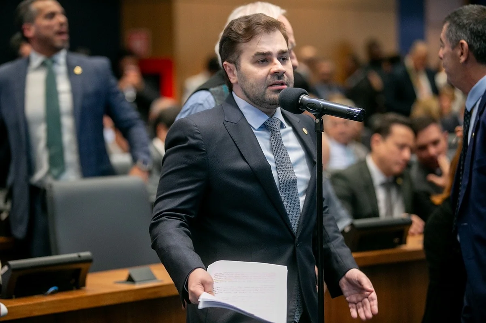Vinicius Cozzolino (PSD) é primo de Renato Cozzolino (PP) e candidato à reeleição a deputado federal pelo Rio de Janeiro. Foto: Alex Ramos.