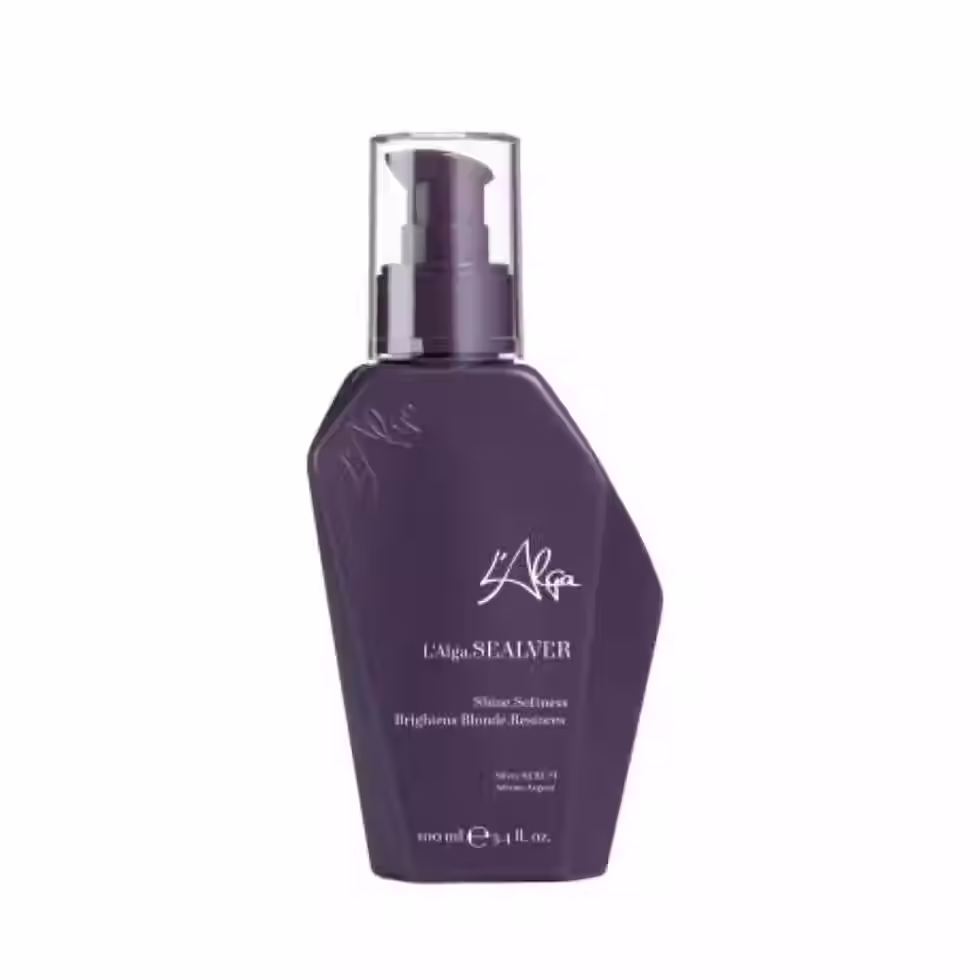 L’Alga SEALVER 海藻銀色護髮精華（SEALVER Silver Serum）100ml，專為金髮與灰髮設計，中和黃銅調，修護分叉並提供抗熱保護。