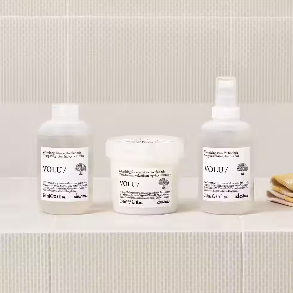 縮圖：Davines VOLU Shampoo, Conditioner and Hair Mist for fine hair