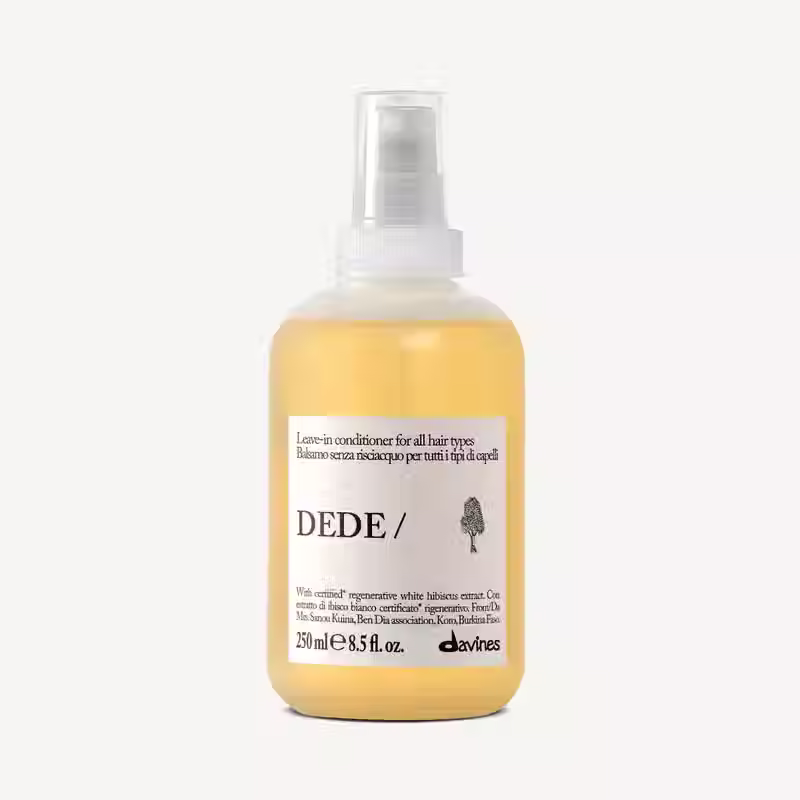 Davines DEDE Leave-in Conditioner 250ml product bottle on a white background