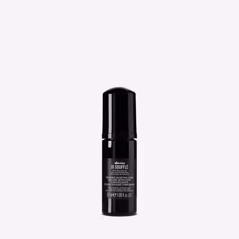 Davines OI Soufflé 50ml travel size silkening bodifying foam