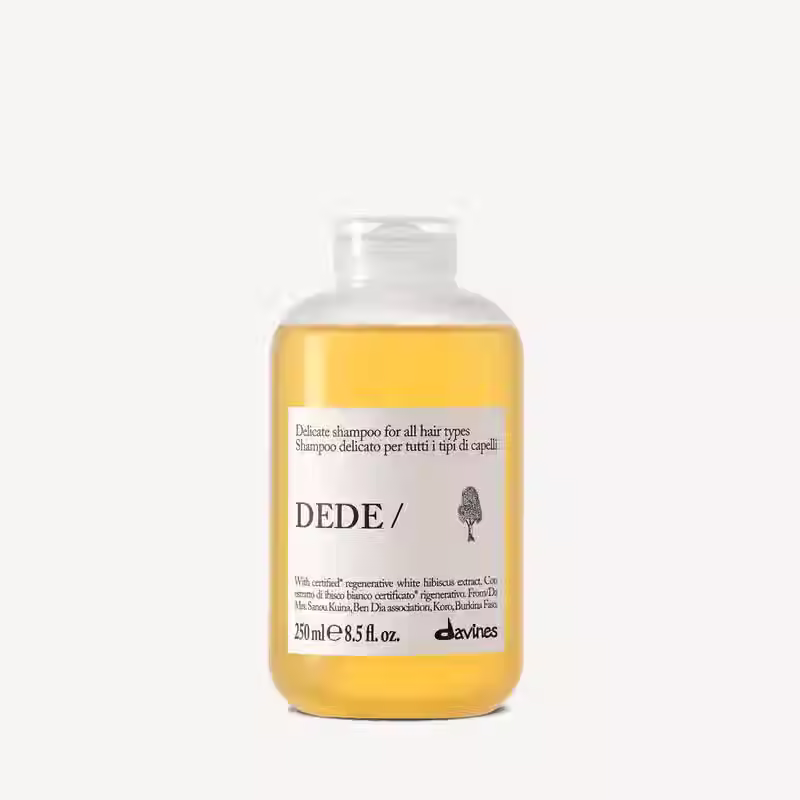 Davines DEDE Shampoo 250ml in latest packaging on a clean white background