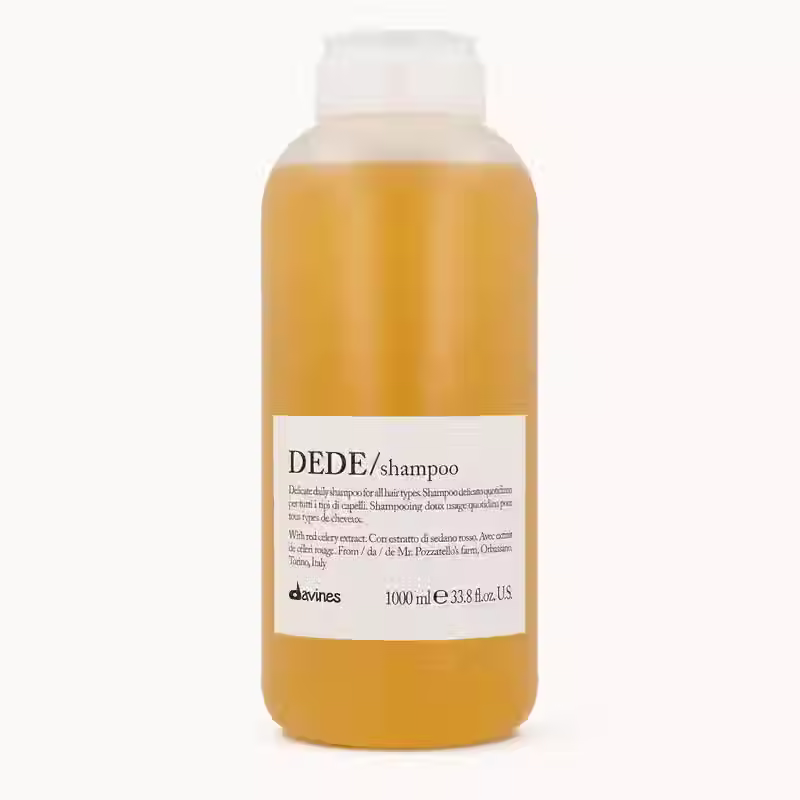 縮圖：Davines DEDE Shampoo 1000ml in previous packaging on a clean white background
