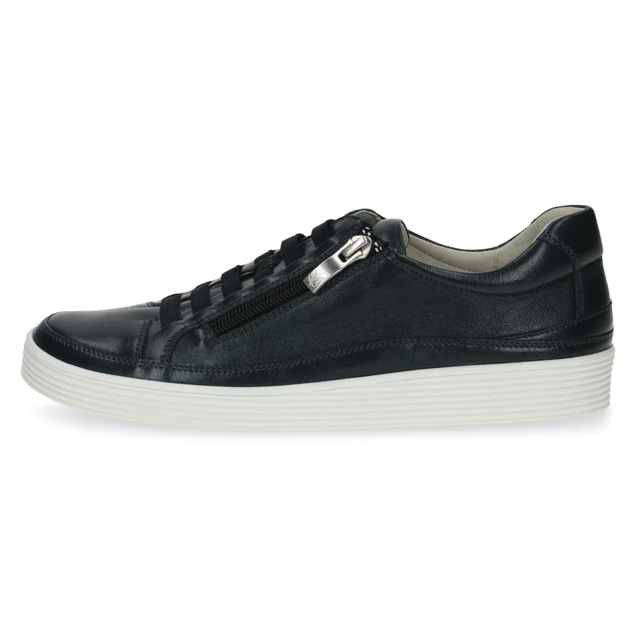 Caprice navy cheap trainers